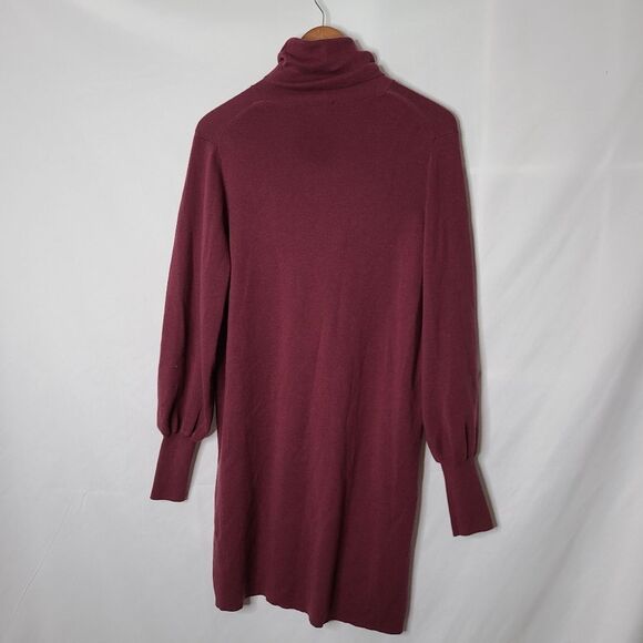 Wilfred Aritzia Rebecca Sweater Dress in Frosted Plum sz  M - Picture 2 of 6